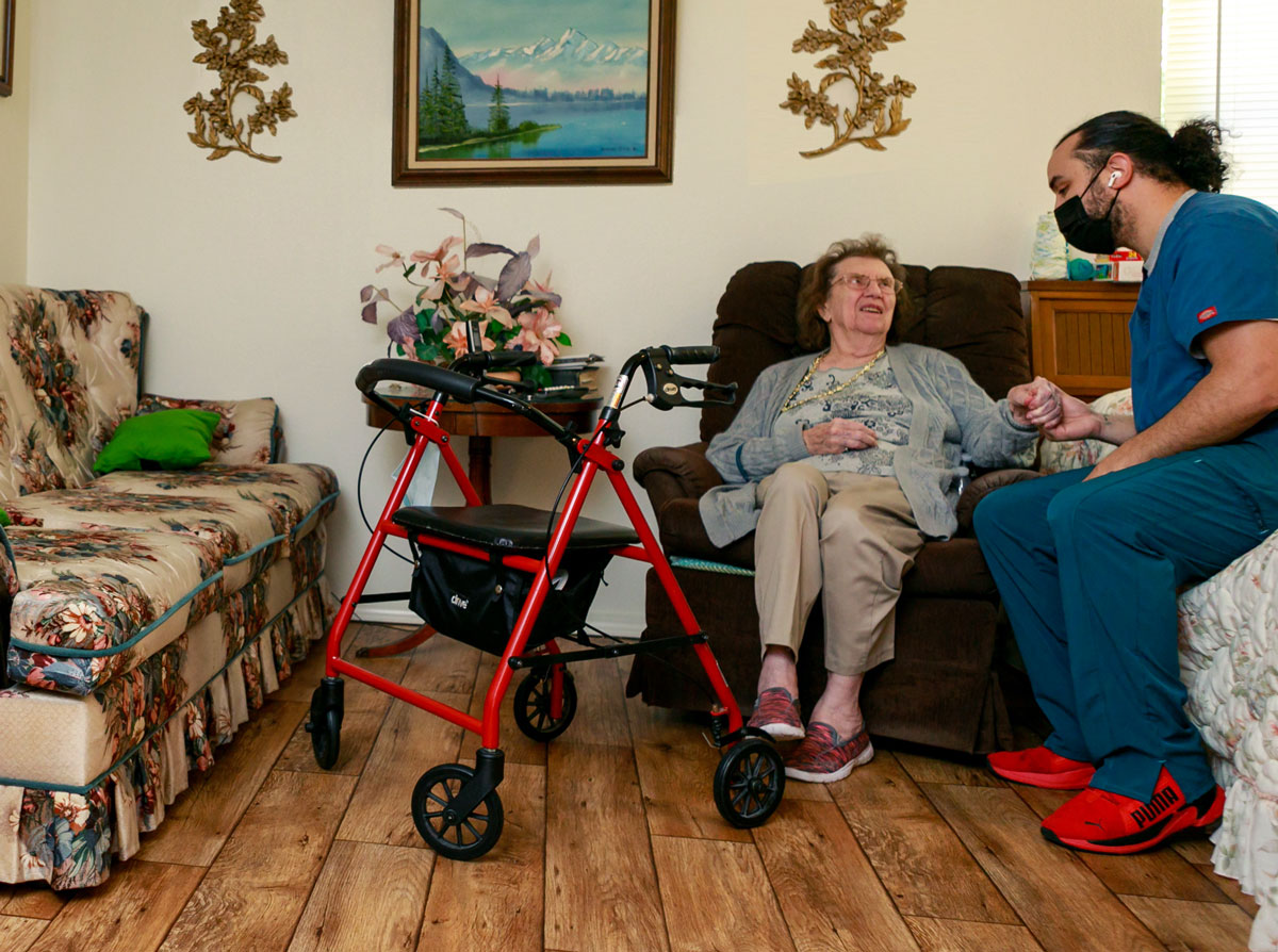 Assisted Living resident at Spring Meadow